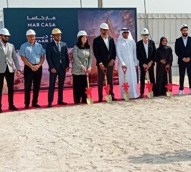 Deyaar breaks ground for award-winning seafront project Mar Casa